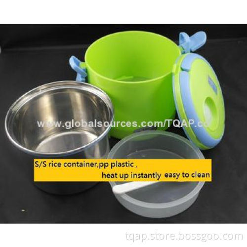 Portable food warmer heating lunch box, 40W power